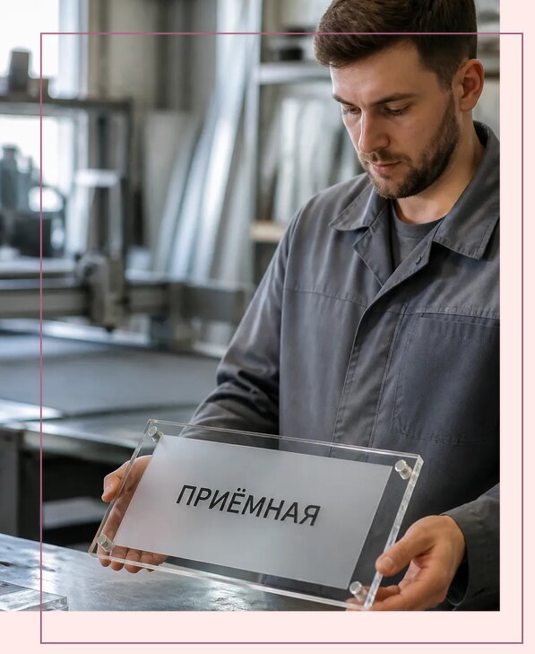 Таблички из оргстекла на заказ в Анжере-Судженске от 4000 р. | Аванза-Нжр
